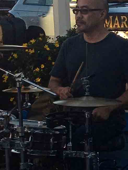 Lance Tamanaha on drums.